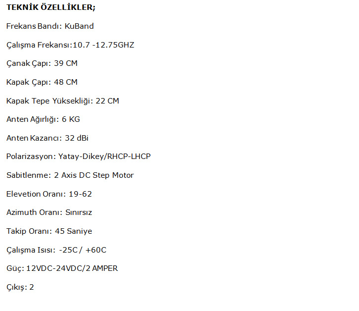 ÖZELLİKLER